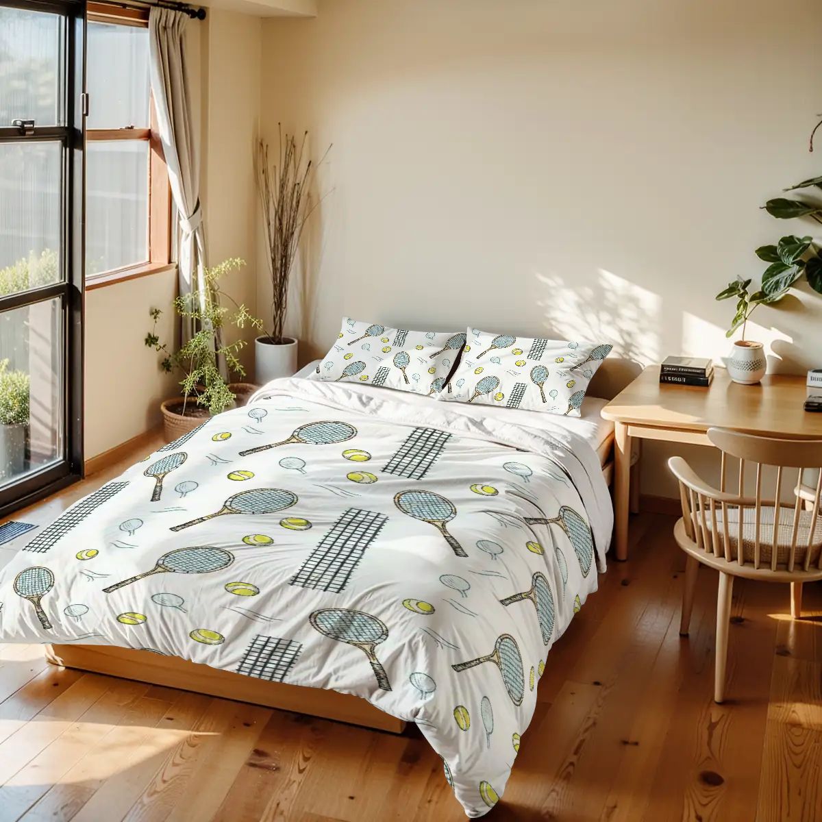 Serve Twin Duvet Set